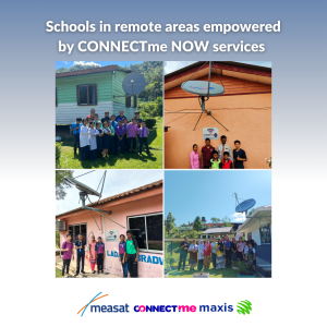Schools in Remote Areas Empowered by CONNECTme NOW Services